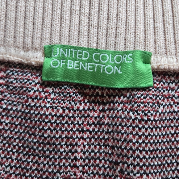 United Colors Of Benetton Cherry Knit Cotton Mini Skirt - Picture 5 of 5